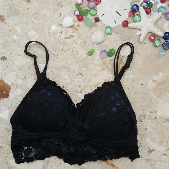 XOXO Other - XOXO padded lace bralette